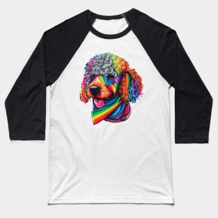 More Dogs of Color - #4 (Poodle) Baseball T-Shirt